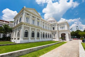 the lawns of singapore national museum